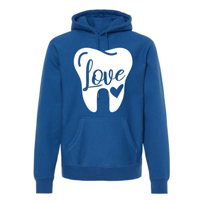 Dentist Dental Assistant Valentines Day Love Great Gift Premium Hoodie