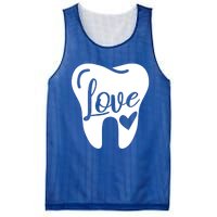 Dentist Dental Assistant Valentines Day Love Great Gift Mesh Reversible Basketball Jersey Tank