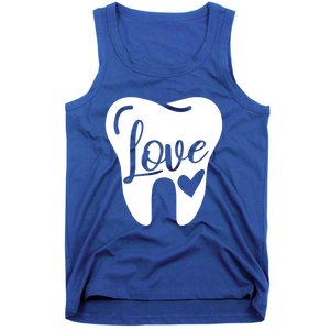 Dentist Dental Assistant Valentines Day Love Great Gift Tank Top