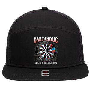 Dartaholic 7 Panel Mesh Trucker Snapback Hat