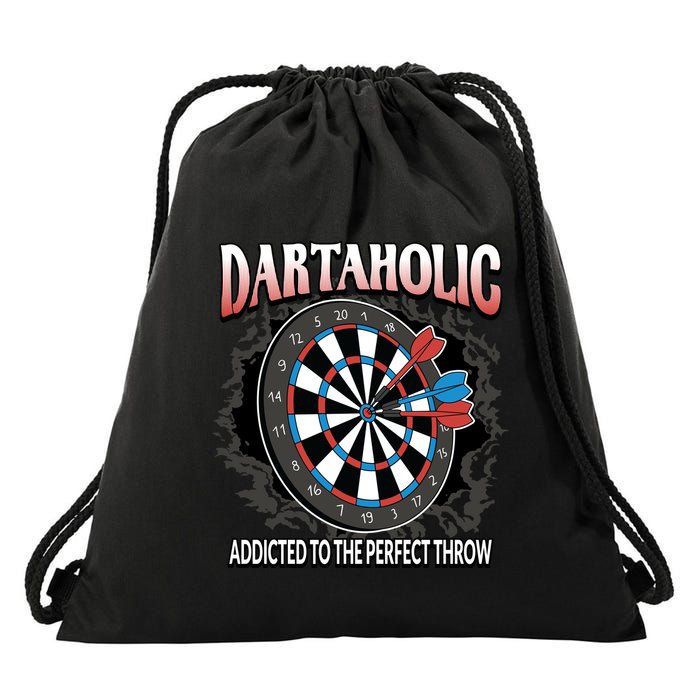 Dartaholic Drawstring Bag