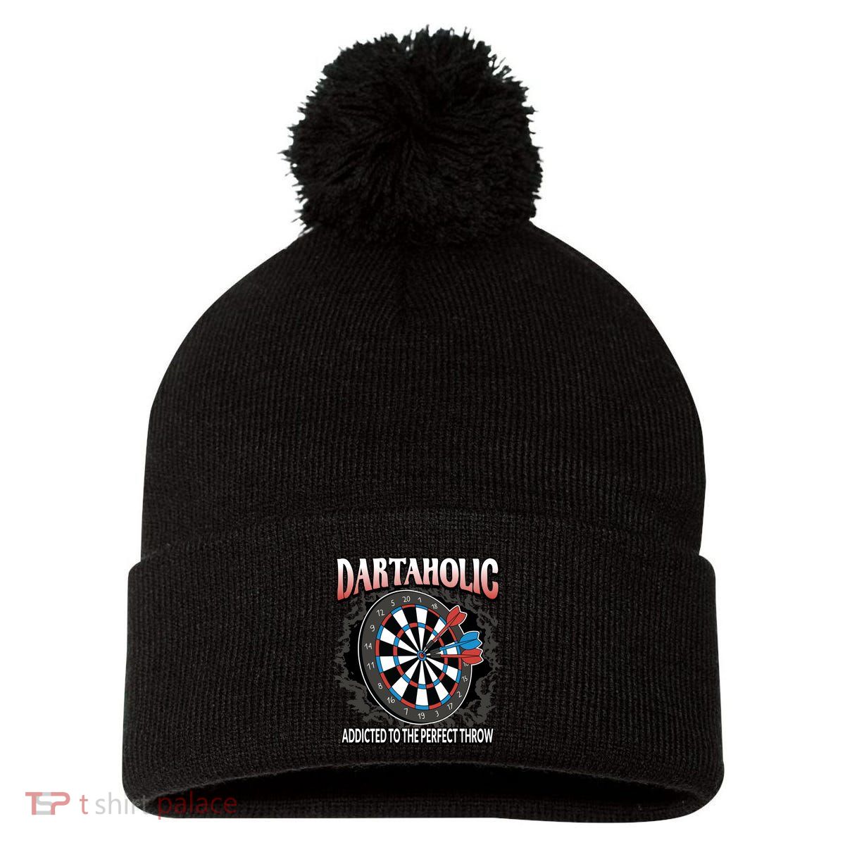 Dartaholic Pom Pom 12in Knit Beanie