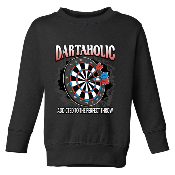 Dartaholic Toddler Sweatshirt