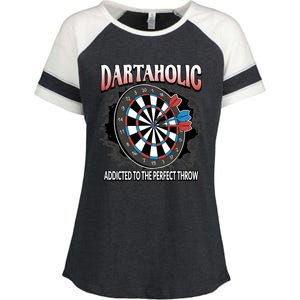 Dartaholic Enza Ladies Jersey Colorblock Tee