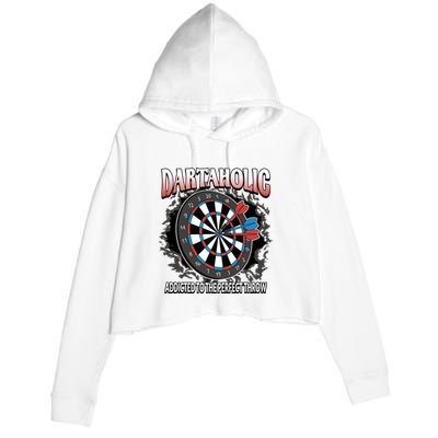 Dartaholic Crop Fleece Hoodie
