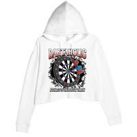 Dartaholic Crop Fleece Hoodie