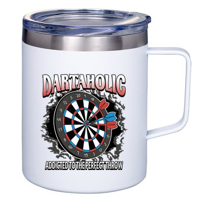 Dartaholic 12oz Stainless Steel Coffee Mug