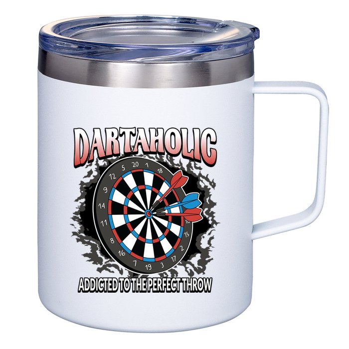 Dartaholic 12oz Stainless Steel Coffee Mug