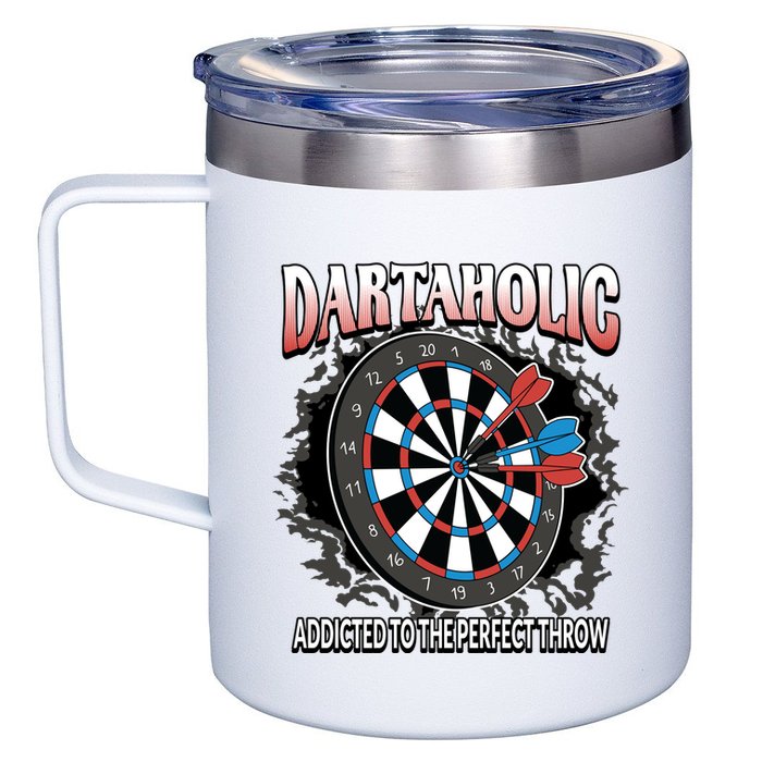 Dartaholic 12oz Stainless Steel Coffee Mug