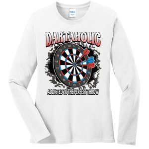 Dartaholic Ladies Long Sleeve Shirt