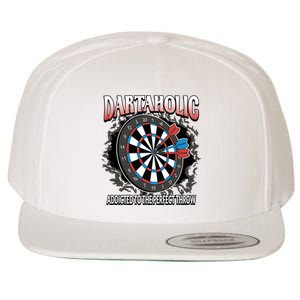 Dartaholic Wool Snapback Cap