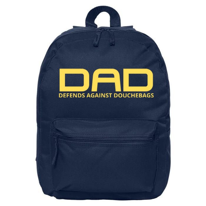 Dad Defends Against Douchebags 16 in Basic Backpack