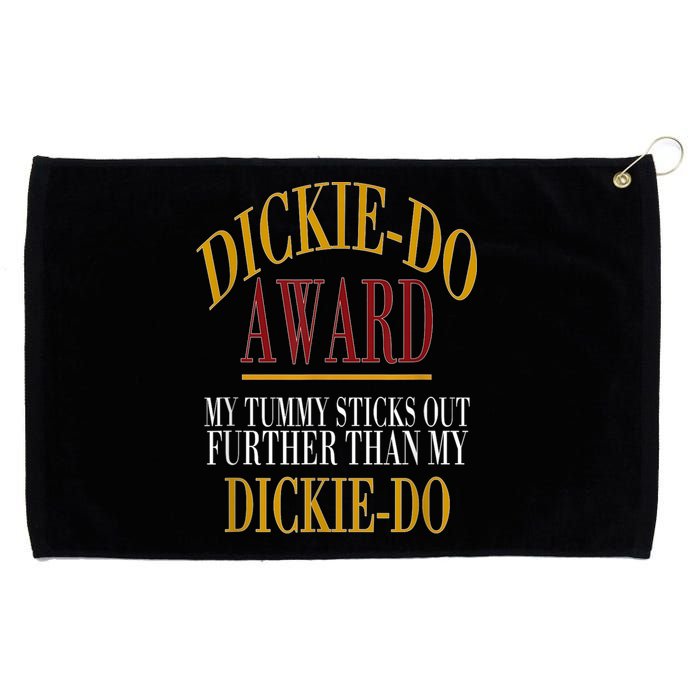 Dickie Do Award My Tummy Sticks Out Further Than My Dickie Do Grommeted Golf Towel