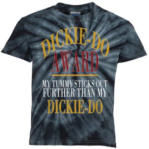 Dickie Do Award My Tummy Sticks Out Further Than My Dickie Do Kids Tie-Dye T-Shirt