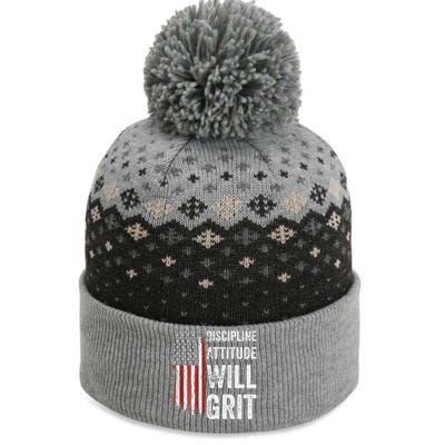 D.A.W.G Discipline Attitude Will Grit Gym Motivation Workout The Baniff Cuffed Pom Beanie