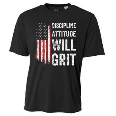 D.A.W.G Discipline Attitude Will Grit Gym Motivation Workout Cooling Performance Crew T-Shirt