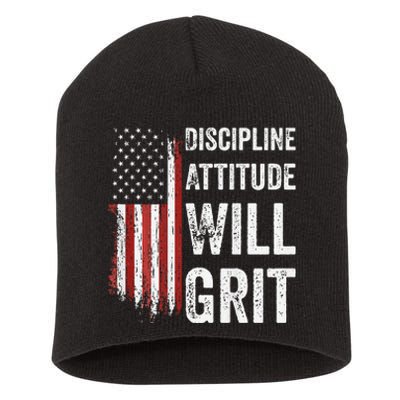 D.A.W.G Discipline Attitude Will Grit Gym Motivation Workout Short Acrylic Beanie