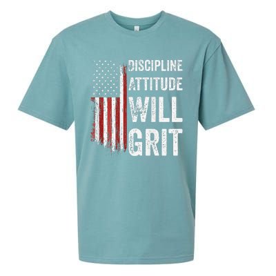 D.A.W.G Discipline Attitude Will Grit Gym Motivation Workout Sueded Cloud Jersey T-Shirt