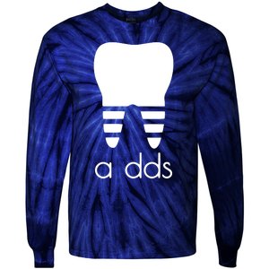 Doctor Dentist A Dds Dental Student Funny Humor Grad Gift Tie-Dye Long Sleeve Shirt