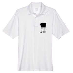 Doctor Dentist A Dds Dental Student Funny Humor Grad Gift Men's Origin Performance Pique Polo