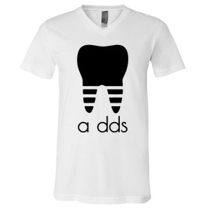 Doctor Dentist A Dds Dental Student Funny Humor Grad Gift V-Neck T-Shirt