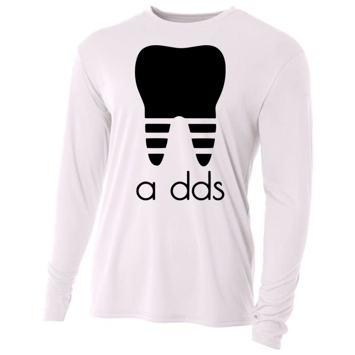 Doctor Dentist A Dds Dental Student Funny Humor Grad Gift Cooling Performance Long Sleeve Crew