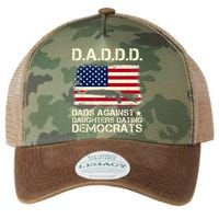 DADDD Dads Against Daughter Dating Democrats Father's Day Legacy Tie Dye Trucker Hat