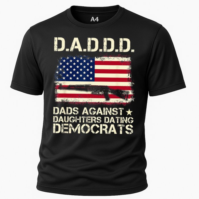 DADDD Dads Against Daughter Dating Democrats Father's Day Cooling Performance Crew T-Shirt