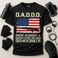 DADDD Dads Against Daughter Dating Democrats Father's Day Cooling Performance Crew T-Shirt