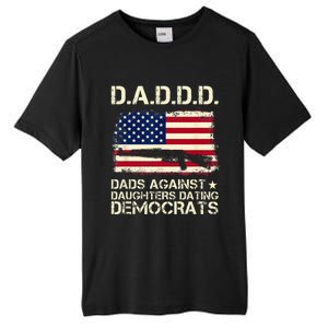 DADDD Dads Against Daughter Dating Democrats Father's Day Tall Fusion ChromaSoft Performance T-Shirt