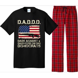 DADDD Dads Against Daughter Dating Democrats Father's Day Pajama Set