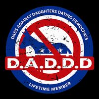 Daddd Dads Against Daughters Dating Democrats Button