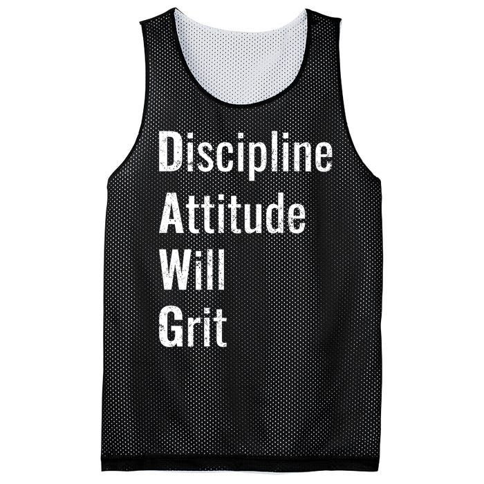 D.A.W.G Discipline Attitude Will Grit Mesh Reversible Basketball Jersey Tank