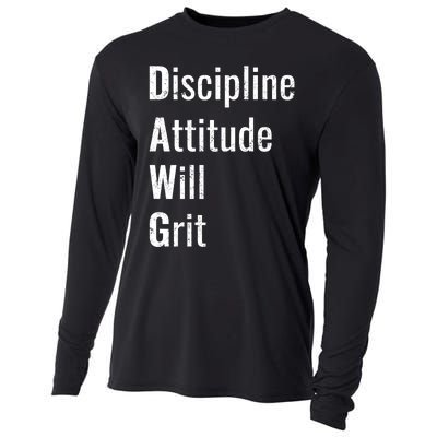 D.A.W.G Discipline Attitude Will Grit Cooling Performance Long Sleeve Crew