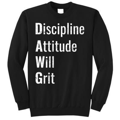 D.A.W.G Discipline Attitude Will Grit Tall Sweatshirt