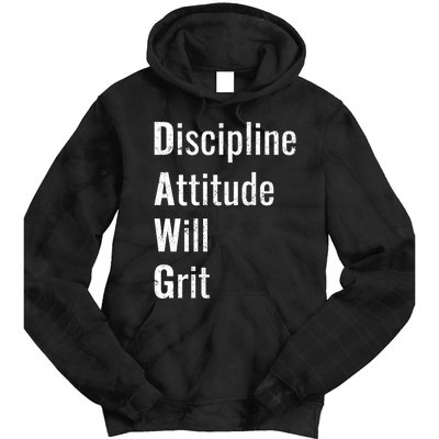 D.A.W.G Discipline Attitude Will Grit Tie Dye Hoodie