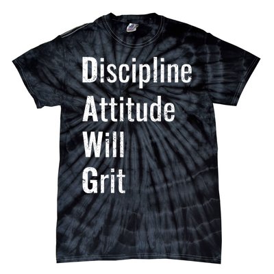 D.A.W.G Discipline Attitude Will Grit Tie-Dye T-Shirt