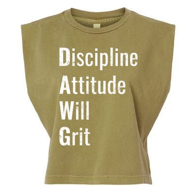 D.A.W.G Discipline Attitude Will Grit Garment-Dyed Women's Muscle Tee