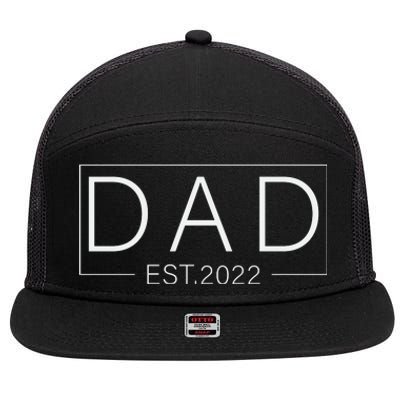 DAD 7 Panel Mesh Trucker Snapback Hat