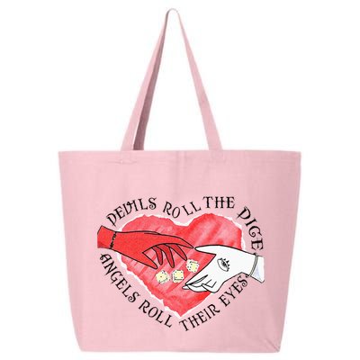 Devils Dice Angels Eyes Valentines Day Costume 25L Jumbo Tote