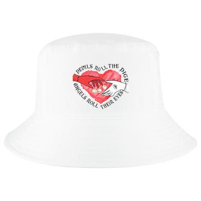 Devils Dice Angels Eyes Valentines Day Costume Cool Comfort Performance Bucket Hat