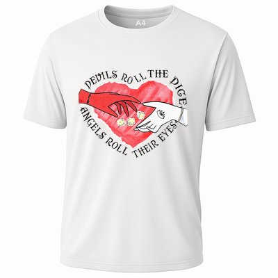 Devils Dice Angels Eyes Valentines Day Costume Performance Shirt