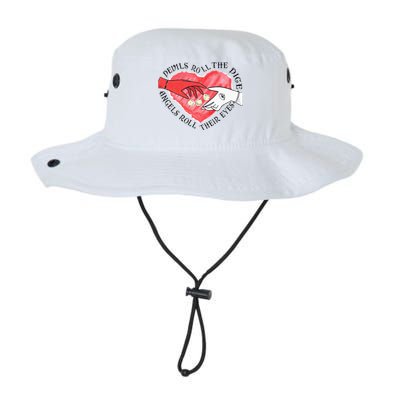 Devils Dice Angels Eyes Valentines Day Costume Legacy Cool Fit Booney Bucket Hat