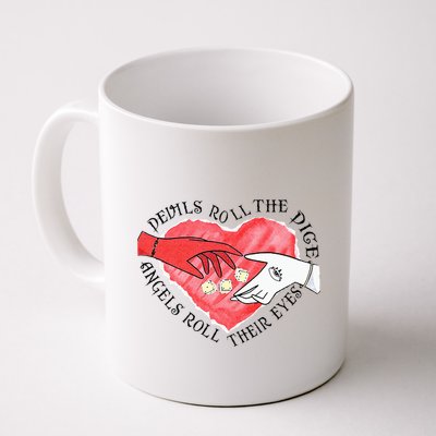 Devils Dice Angels Eyes Valentines Day Costume Mug
