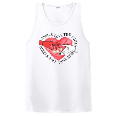 Devils Dice Angels Eyes Valentines Day Costume PosiCharge Competitor Tank