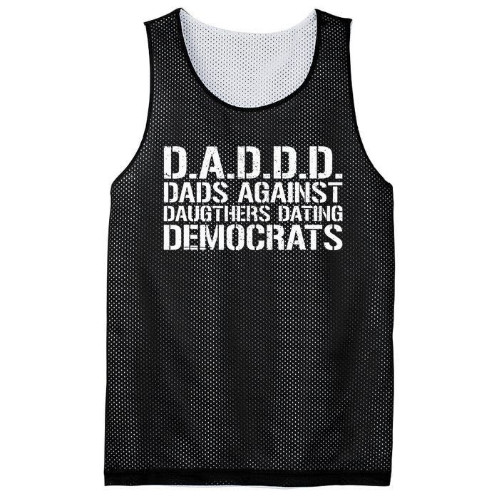 Daddd Dads Against Daughters Dating Democrats Mesh Reversible Basketball Jersey Tank