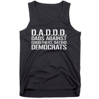 Daddd Dads Against Daughters Dating Democrats Tank Top