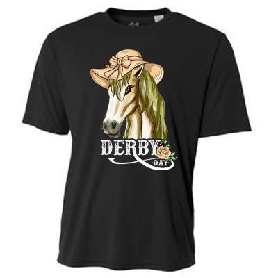 Derby Day And Hats It Must Be Derby Talk Derby To Me Cooling Performance Crew T-Shirt