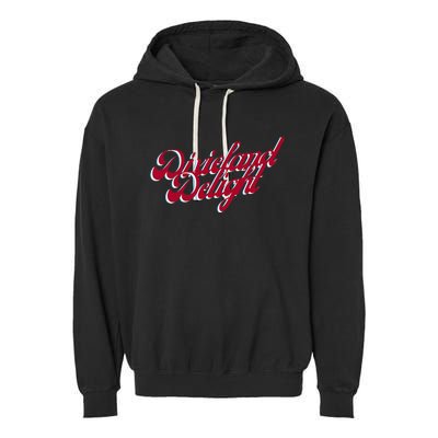 Dixieland Delight Alabama Bama Lover Garment-Dyed Fleece Hoodie