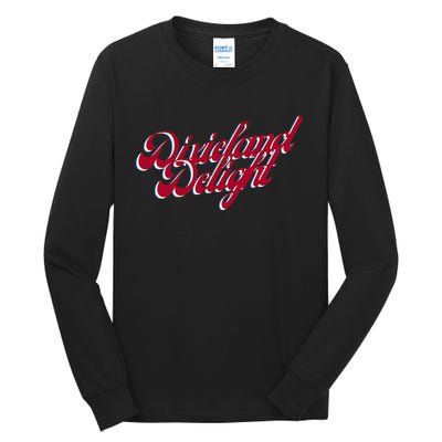 Dixieland Delight Alabama Bama Lover Tall Long Sleeve T-Shirt